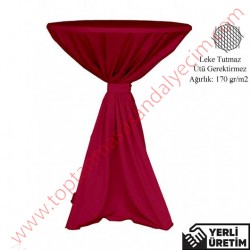 Epsilon Bordo Serpme  Bistro, Bar, Kokteyl Masa Örtüsü EKMÖ0004BO Epsilon Bordo Serpme  Bistro, Bar, Kokteyl Masa Örtüsü EKMÖ0004BO
