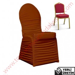 Hilton Karamel Streç Düğün, Organizasyon Banket Sandalye Örtüsü HLTNBDO013KRML Hilton Karamel Streç Düğün, Organizasyon Banket Sandalye Örtüsü HLTNBDO013KRML