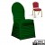 Hilton Koyu Yeşil Streç Düğün Organizasyon Banket Sandalye Örtüsü HLTNBDO012KYSL