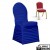 Hilton Mavi Streç Düğün Organizasyon Banket Sandalye Örtüsü HLTNBDO015MAV