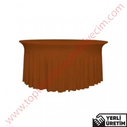 Tarz Karamel Streç Banket, Düğün, Organizasyon Masa Örtüsü TBNTMÖ007KRL Tarz Karamel Streç Banket, Düğün, Organizasyon Masa Örtüsü TBNTMÖ007KRL