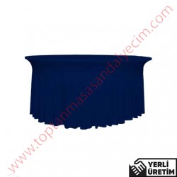 Tarz Lacivert Streç Banket, Düğün, Organizasyon Masa Örtüsü TBNTMÖ011LCT Tarz Lacivert Streç Banket, Düğün, Organizasyon Masa Örtüsü TBNTMÖ011LCT