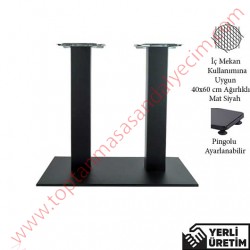 Plush Mat Siyah 40X60 Ağırlıklı Cafe Masa Ayağı PCMA003MS Plush Mat Siyah 40X60 Ağırlıklı Cafe Masa Ayağı PCMA003MS