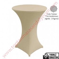 Mery Krem Streç Kokteyl, Bistro, Bar Masası Örtüsü MKMÖ007KR Mery Krem Streç Kokteyl, Bistro, Bar Masası Örtüsü MKMÖ007KR