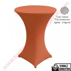 Mery Turuncu Streç Bar, Kokteyl, Bistro Masa Örtüsü MKMÖ008TR  Mery Turuncu Streç Bar, Kokteyl, Bistro Masa Örtüsü MKMÖ008TR