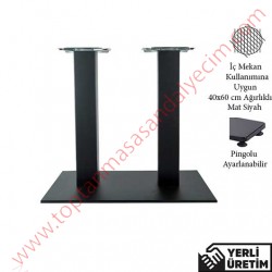 Plush Mat Siyah 40X60 Ağırlıklı Cafe Masa Ayağı PCMA003MS Plush Mat Siyah 40X60 Ağırlıklı Cafe Masa Ayağı PCMA003MS