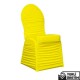 Hilton Sarı Streç Düğün Organizasyon Banket Sandalye Örtüsü HLTNBDO005SRI