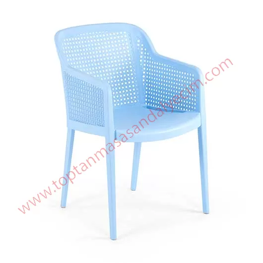 Star Açık Mavi Plastik Sandalye SPLS007AM