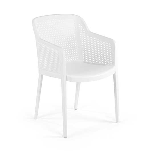 Star Beyaz Plastik Sandalye SPLS005B