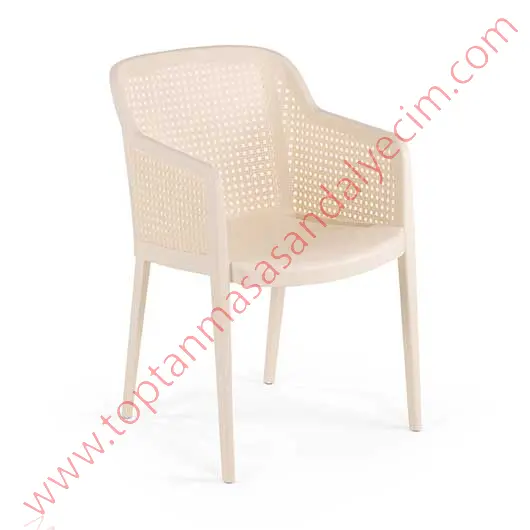 Star Krem Plastik Sandalye SPLS003K Star Krem Plastik Sandalye SPLS003K