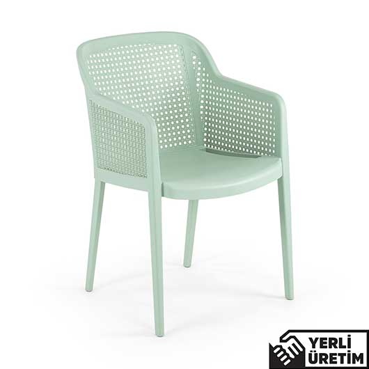 Star Nil Yeşili Plastik Sandalye SPLS009NY