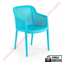 Star Turkuaz Plastik Sandalye SPLS008T Star Turkuaz Plastik Sandalye SPLS008T
