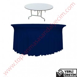 Tarz Lacivert Streç Banket, Düğün, Organizasyon Masa Örtüsü TBNTMÖ011LCT Tarz Lacivert Streç Banket, Düğün, Organizasyon Masa Örtüsü TBNTMÖ011LCT