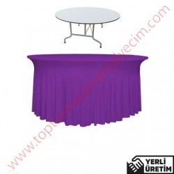 Tarz Lila Mor Streç Banket, Düğün, Organizasyon Masa Örtüsü TBNTMÖ016MOR Tarz Lila Mor Streç Banket, Düğün, Organizasyon Masa Örtüsü TBNTMÖ016MOR
