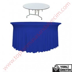 Tarz Mavi Streç Banket, Düğün, Organizasyon Masa Örtüsü TBNTMÖ020MAV Tarz Mavi Streç Banket, Düğün, Organizasyon Masa Örtüsü TBNTMÖ020MAV