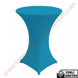 Mery Turkuaz Streç Kokteyl, Bar, Bistro Masa Örtüsü MKMÖ012TU Mery Turkuaz Streç Kokteyl, Bar, Bistro Masa Örtüsü MKMÖ012TU